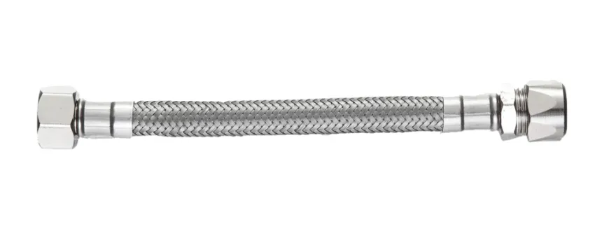 Kombi Flex forlængerslange 50 cm 10 mm x 1/2" omløber