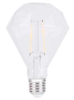 LED-filamentpære diamant 2 W E27