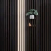 LED-lysskinne til akustikpanel sort 1 meter 4-pk.