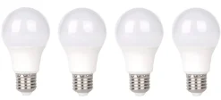 LED-pære standard 7,3 W E27 4-pk.