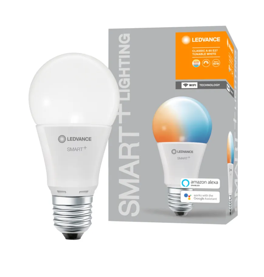 LEDVANCE SMART+ standard pære hvid E27 9 W