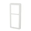LK FUGA® designramme Base 63 2,5 modul hvid