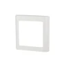 LK FUGA® designramme Soft 63 1 modul hvid