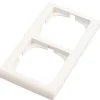 LK FUGA® Softline 63 ramme 2 moduler vandret