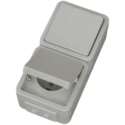 LK OPUS® 73 stikkontakt med afbryder