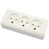 LK Opus® 66 stikkontakt med jord 3 udtag