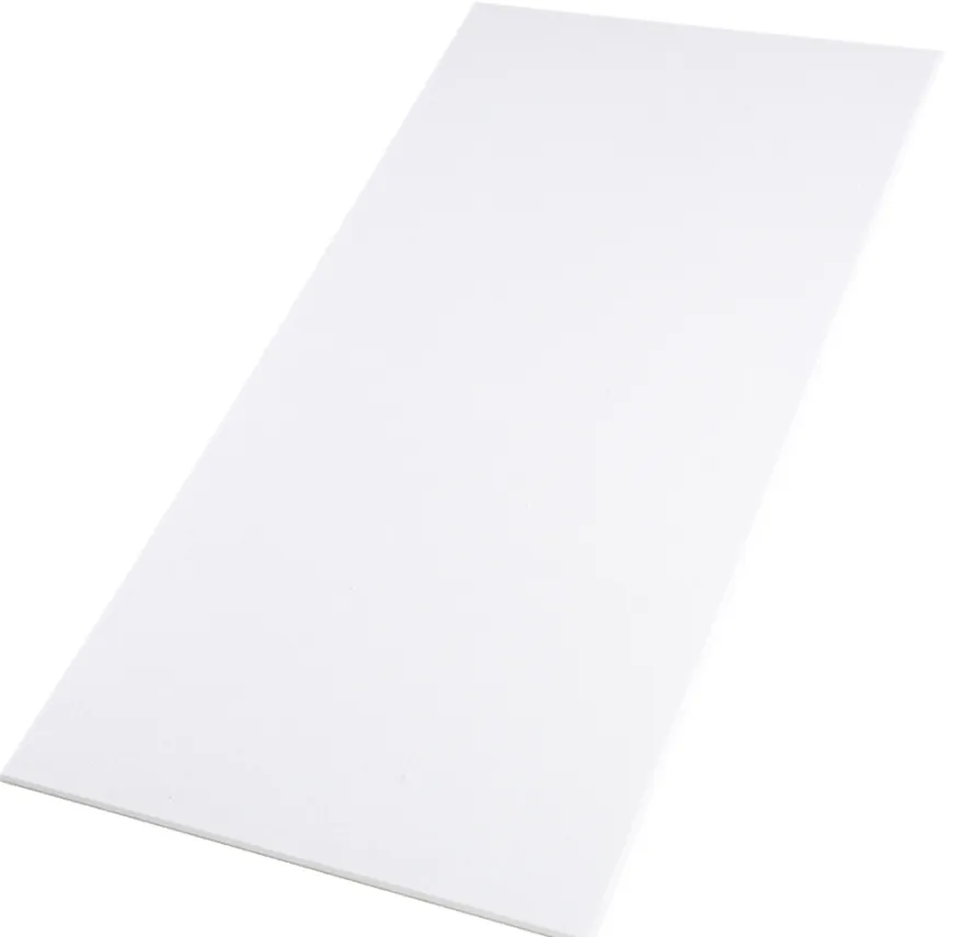 Loftplade FireGuard Polyester hvid 600 x 1200 x 9 mm