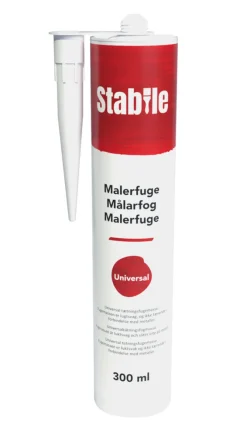 Malerfuge hvid 300 ml - Stabile®