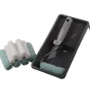 Malerrullesæt 10 cm 12 dele - LUXI®