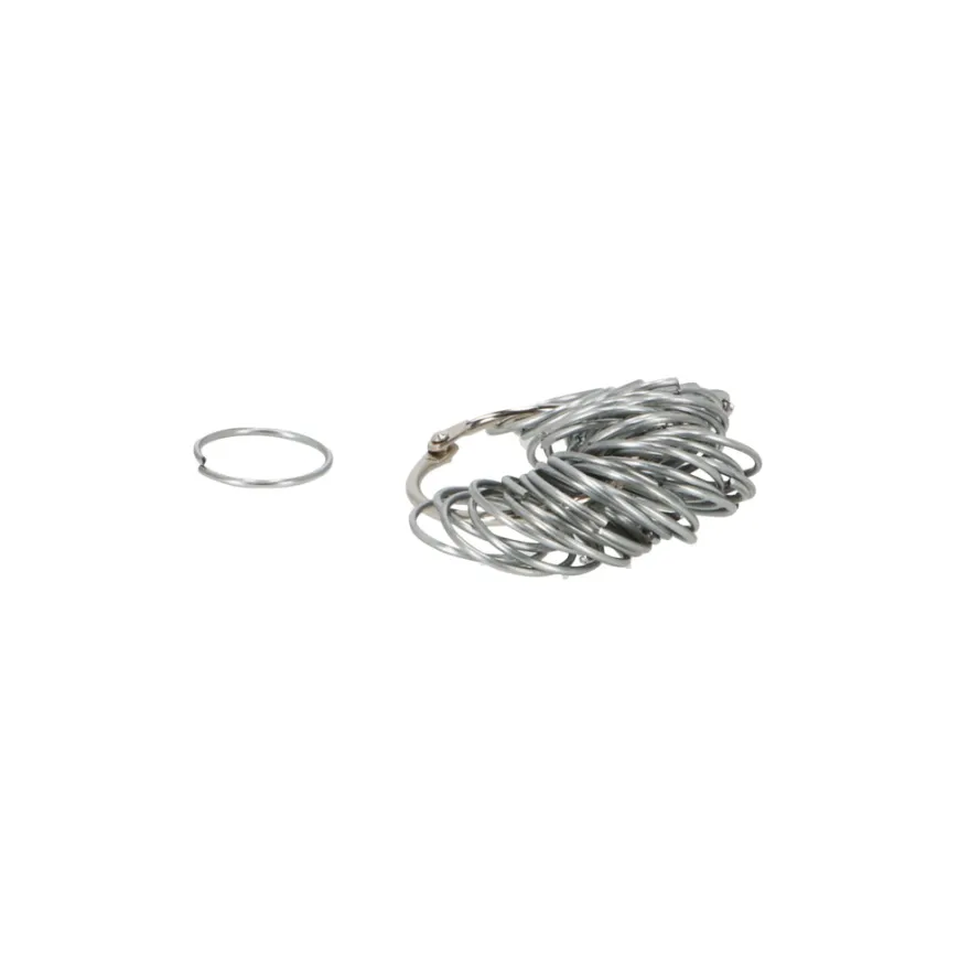 Metalringe galvaniseret 40 stk.