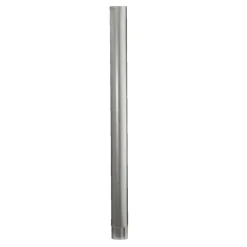 Nedløbsrør stål, 3 m