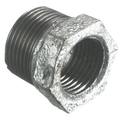 Nippelmuffe galvaniseret 3/4" x 1/2"