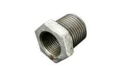 Nippelmuffe galvaniseret 1/2" x 3/8"