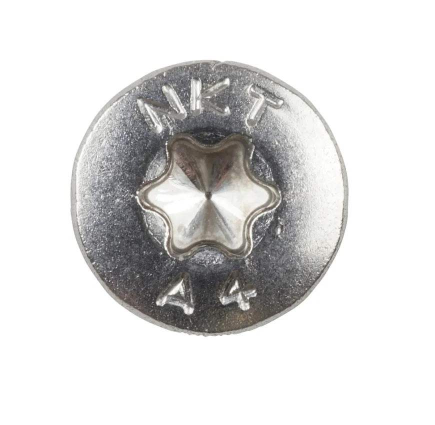 NKT Fasteners SPUN+ rustfri skrue 5,0 x 80 mm 100 stk.