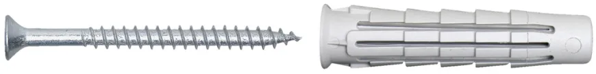 NKT Fasteners T6 universaldyvel m/skrue 5 x 25 mm 10 stk.
