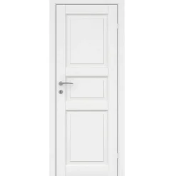 Optimal hvidmalet formpresset dør 62,5 x 204 cm