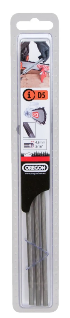 Oregon rundfile 4,8 mm til 0,325" savkæder - 3 stk.