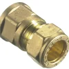 Overgangsmuffe til kobberrør/PEX 1/2" x 10 mm