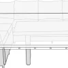 Overtræk til loungemøbelsæt L300 x B145 x H100 cm - Sunlife®