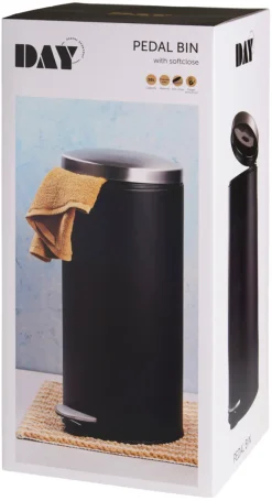 Pedalspand med softluk 30 liter - DAY