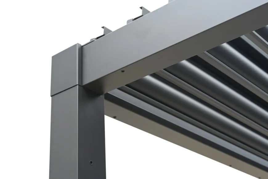 Pergola m/justerbart tag 3 x 3 meter - Sunlife®