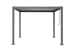 Pergola m/justerbart tag 3 x 3 meter - Sunlife®