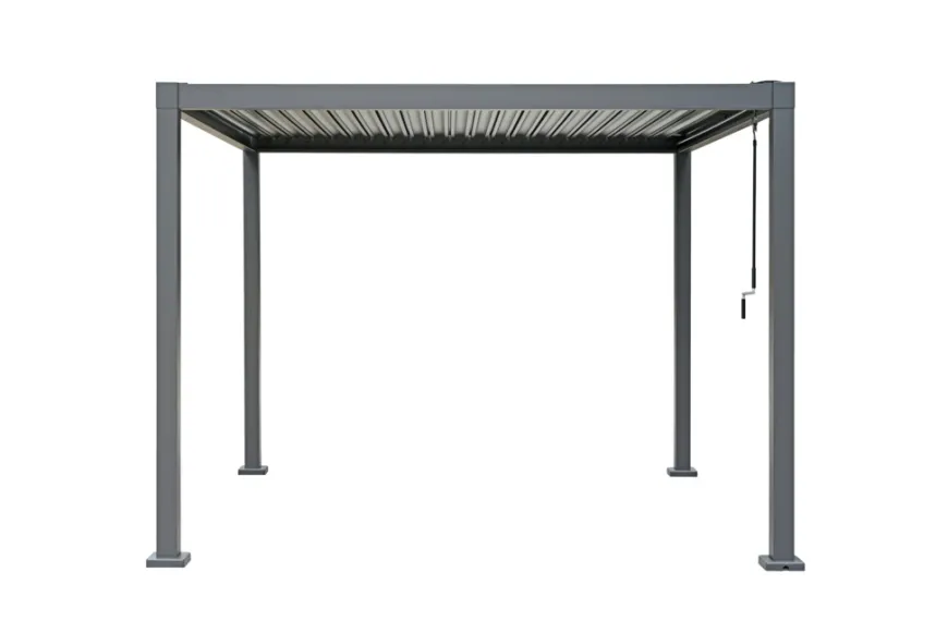 Pergola m/justerbart tag 3 x 3 meter - Sunlife®