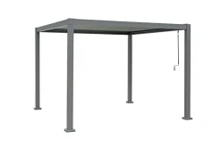 Pergola m/justerbart tag 3 x 3 meter - Sunlife®