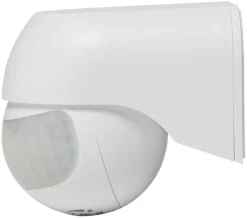 PIR-sensor 180° indendørs/udendørs hvid - Elworks