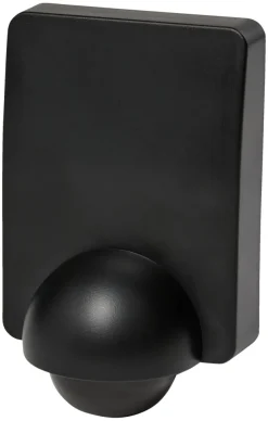 PIR-sensor 240° indendørs/udendørs sort - Elworks