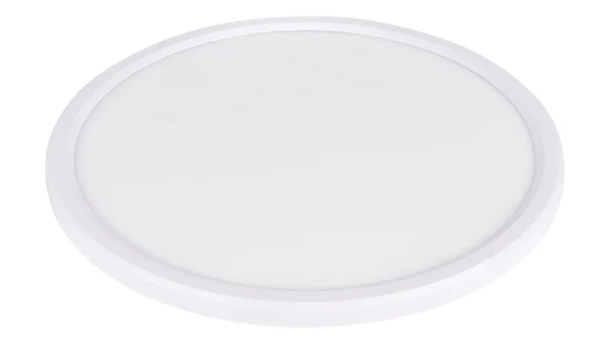 Plafond slim hvid Ø30 cm inkl. 15 W LED-pære