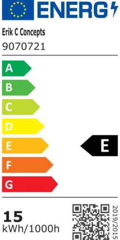 Plafond slim hvid Ø30 cm inkl. 15 W LED-pære