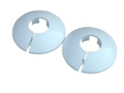 Plastroset 3/8" hvid - 10 stk.