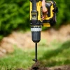 Pælebor til boremaskine 2-pk. - Garden®