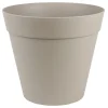 Potte Aio gråbrun Ø30 og H27 cm