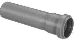 PP afløbsrør grå 40 mm x 1000 mm