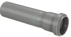 PP afløbsrør grå 40 mm x 500 mm