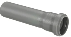 PP afløbsrør grå 40 mm x 1500 mm