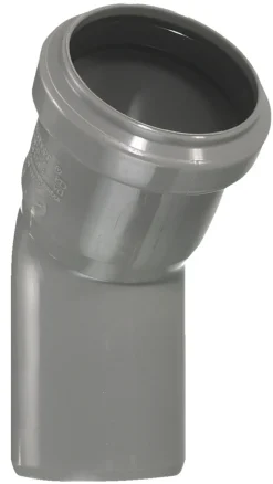PP bøjning grå 40 mm x 45 gr.