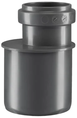 PP reduktion høj grå 50 mm x 32 mm