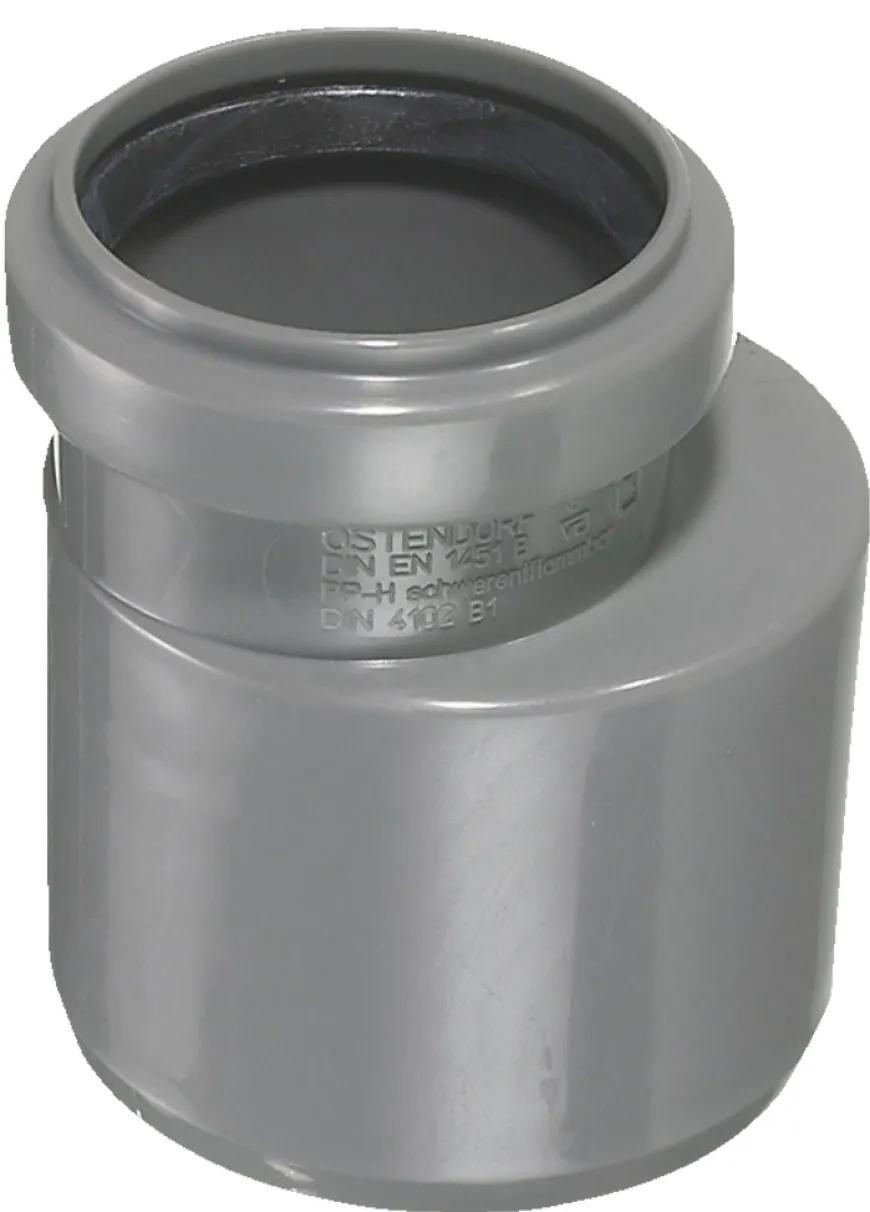 PP reduktion lav grå 75 mm x 50 mm