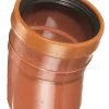 PVC kloakbøjning 110 mm x 15 gr. rød