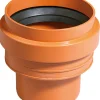 PVC kloakreduktion 110 x 138 mm rød