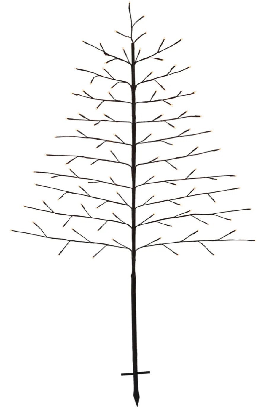 Pyntetræ Basis 96 LED H150 cm