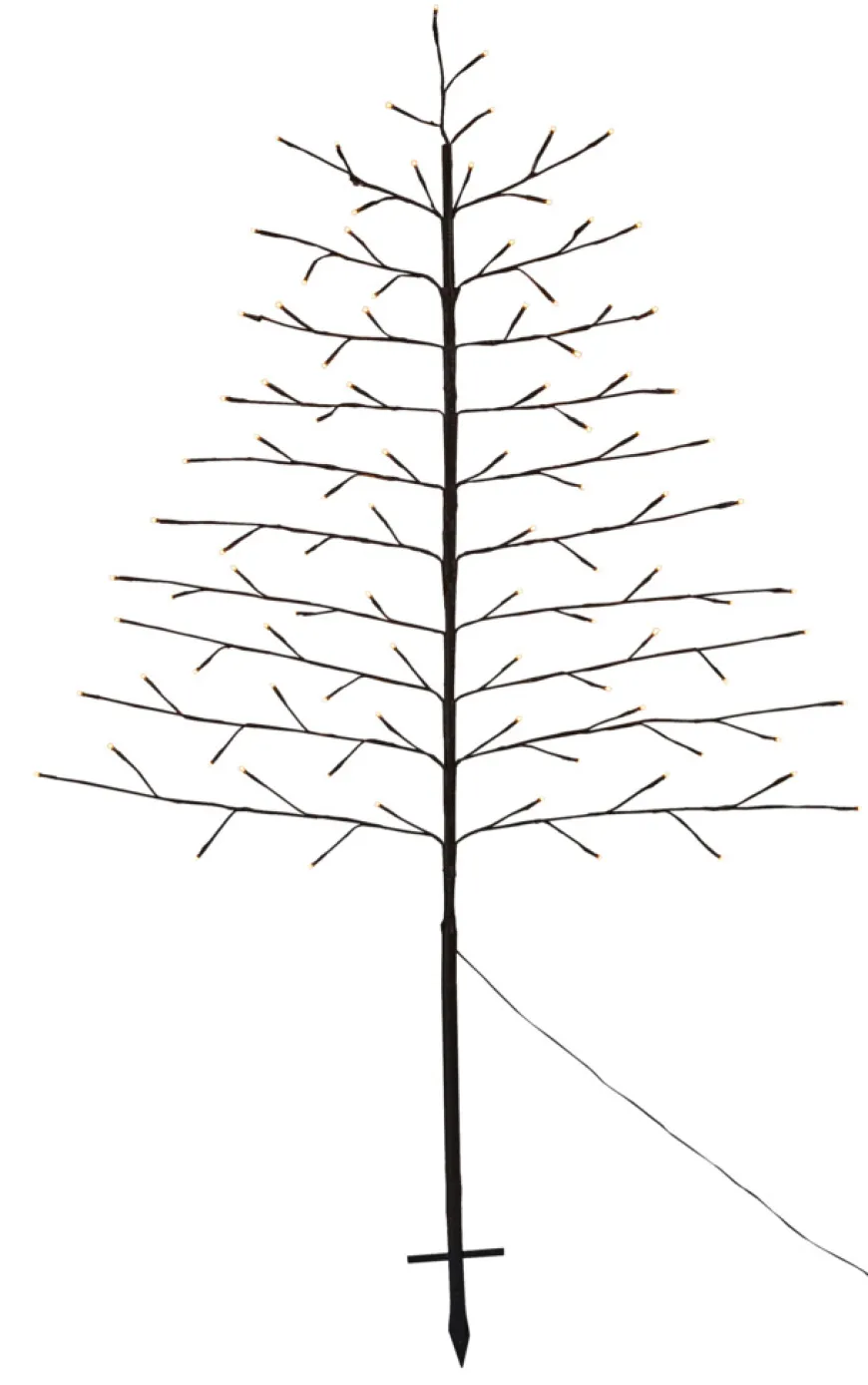 Pyntetræ Basis 96 LED H150 cm