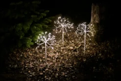 3 pyntetræer 3 x 60 Micro-LED H40 cm