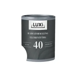 Radiatormaling hvid 0,75 liter - LUXI®