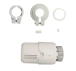 Radiatortermostat m/væskesensor inkl. adaptere - Waterworks