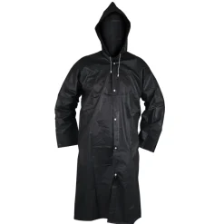 Regnfrakke sort onesize