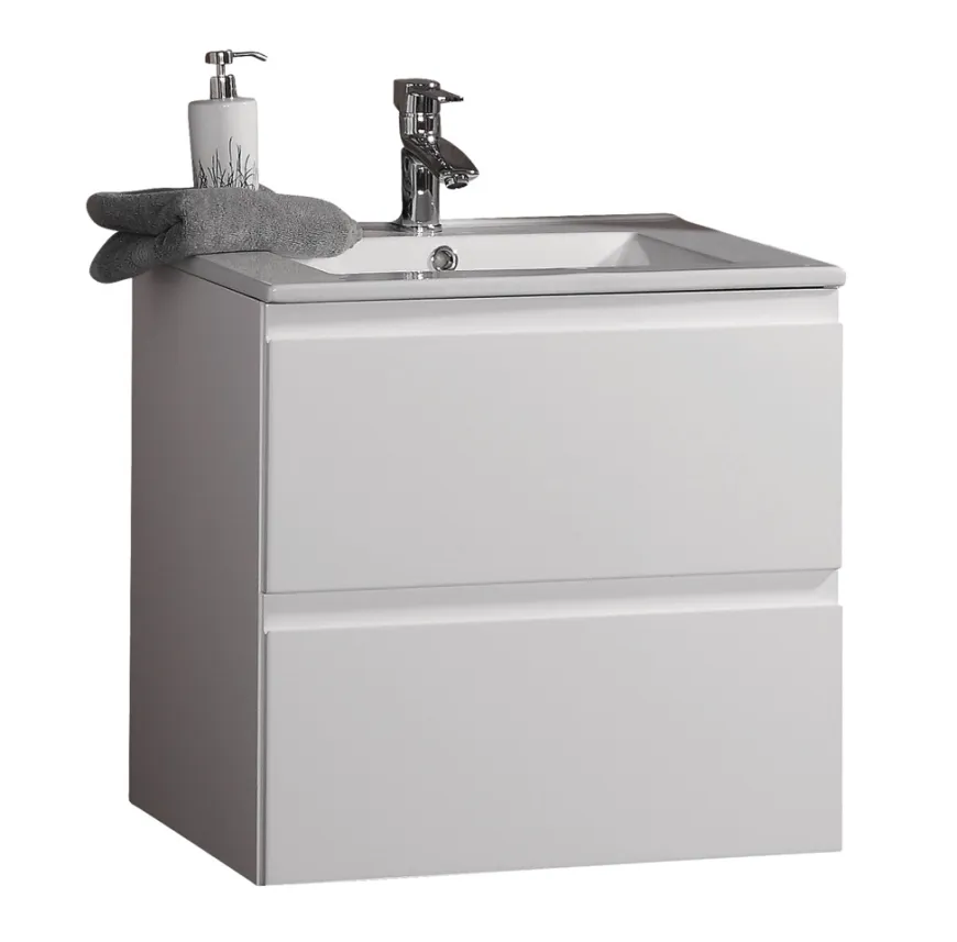 Reno underskab m/vask 80 cm hvid